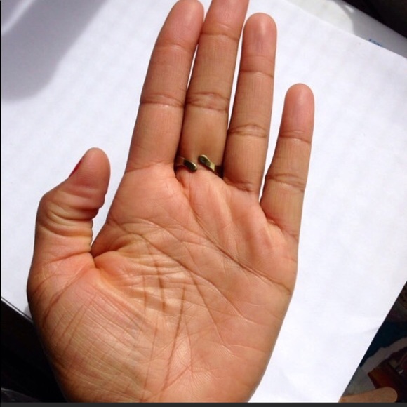 Oversized Aqua turquoise Pink Bow Ring adjustable - Picture 4 of 4